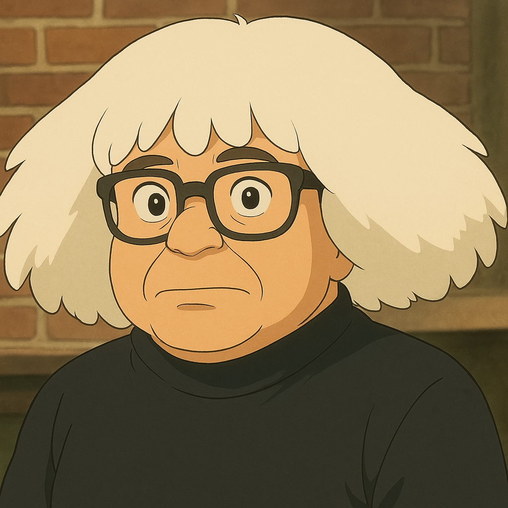 Frank from It's Always Sunny in Philadelphia in Ghibli style-Slide-12
