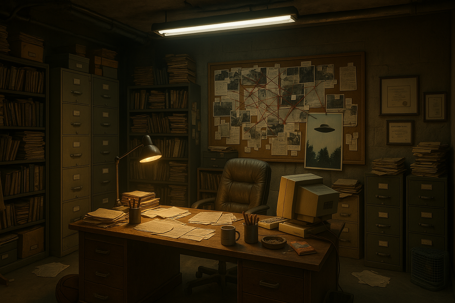 X-Files Mulder's Office-Slide-18