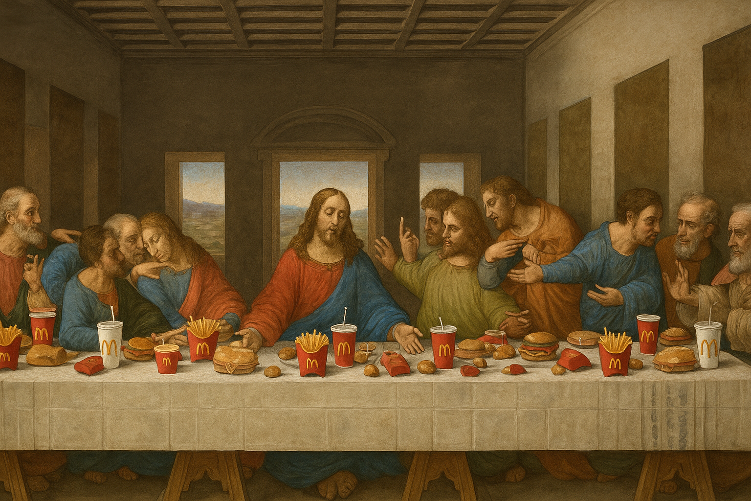 The Last Supper is McDonald's-Slide-21